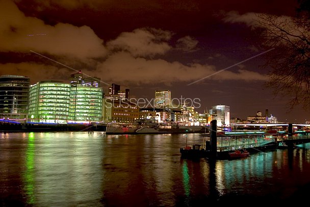 London by Night Photo