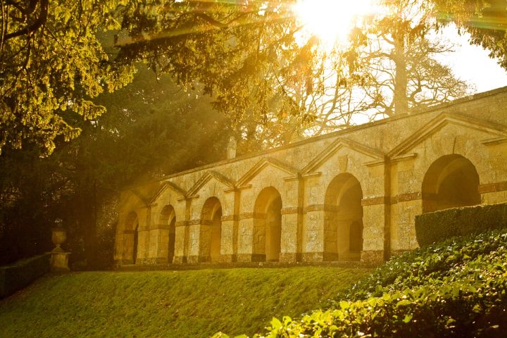 The Arcade in Golden Light