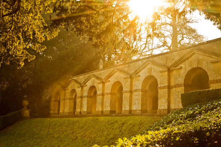 The Arcade in Golden Light