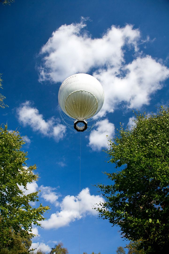 Balloon in the Clouds