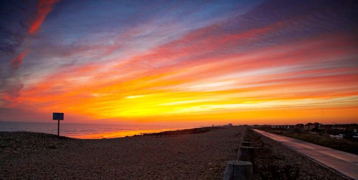 Coast Road Sunset