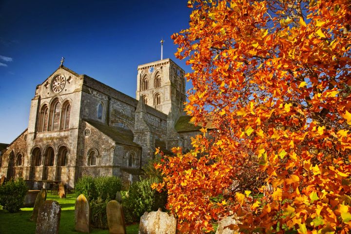 St Mary's in Autumn Gold