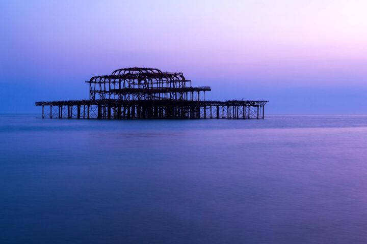 The West Pier at Blue Hour