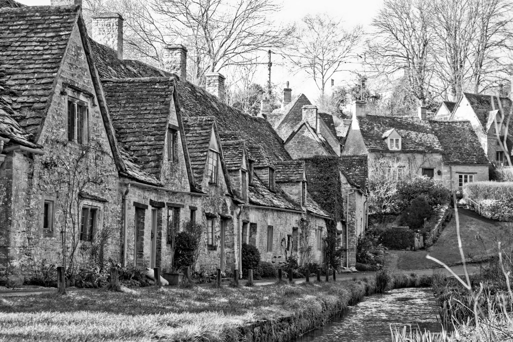 Weavers' Cottages, Bibury, Gloucestershire
