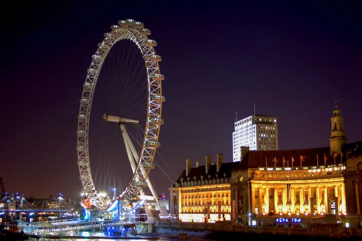 The London Eye and County Hall