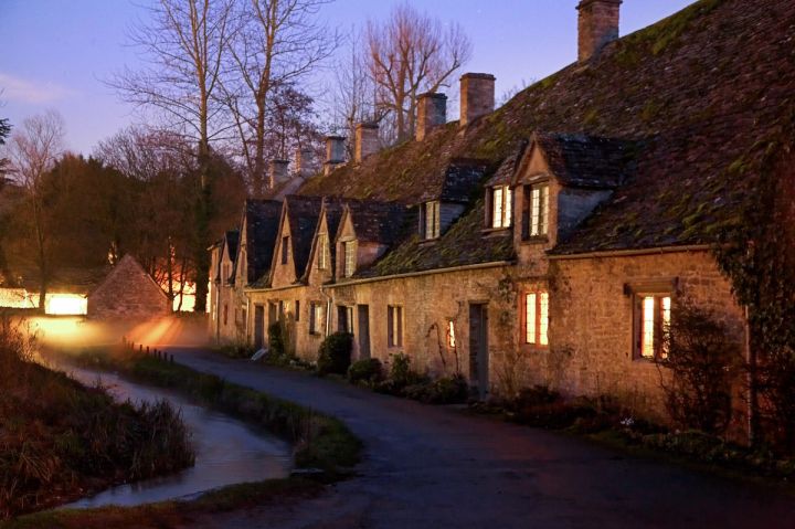 Arlington Row at Dusk