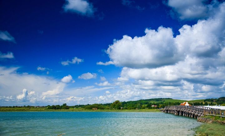 Blue Skies over the Adur