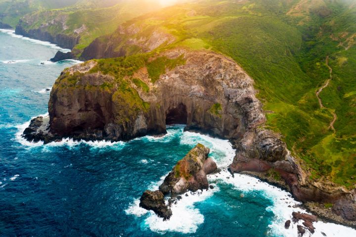 Sea Arch and Cliffs