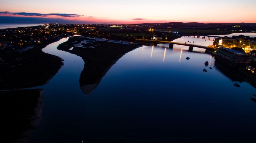 Twilight Bend in the Adur