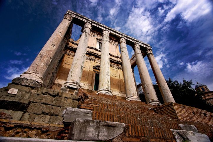 Temple in the Roman Forum
