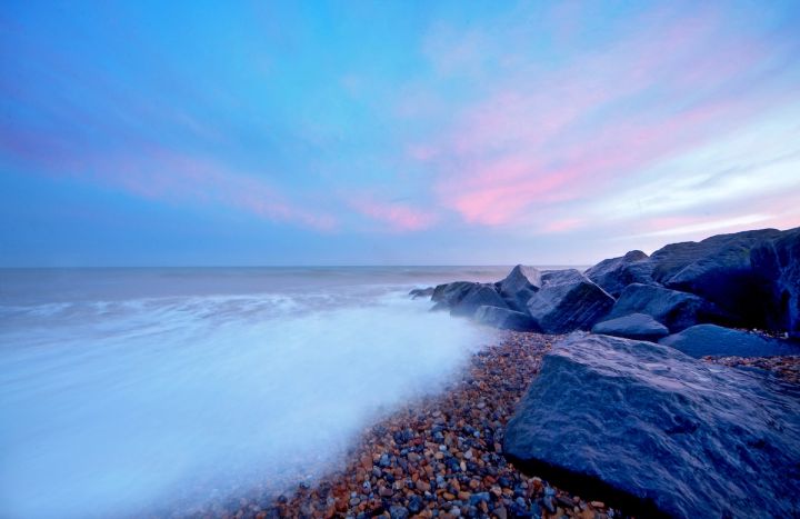 Blue Hour Rocks