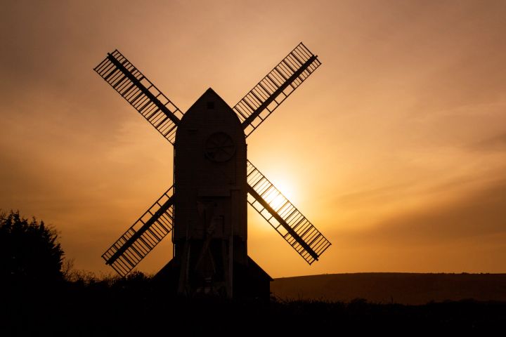 Silhouette at Sundown