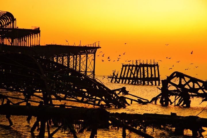 Ironwork at Sunset