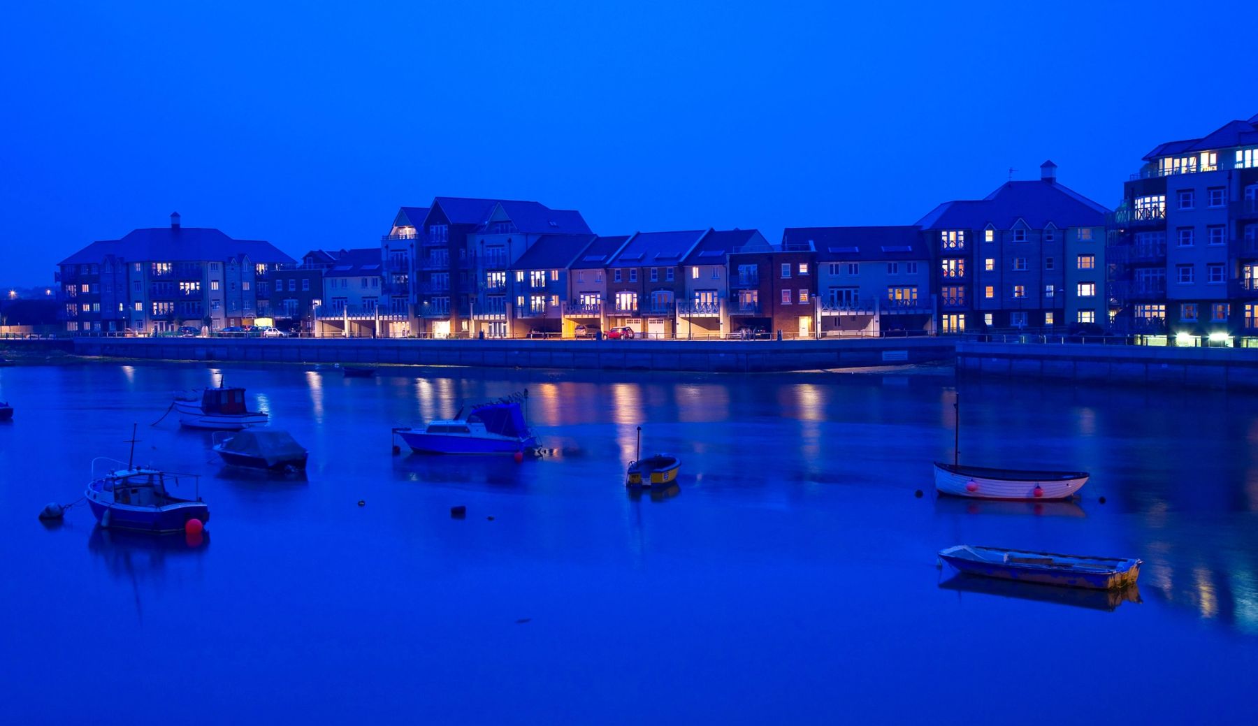 Blue Hour at Rope Tackle, Rope Tackle, Shoreham-by-Sea