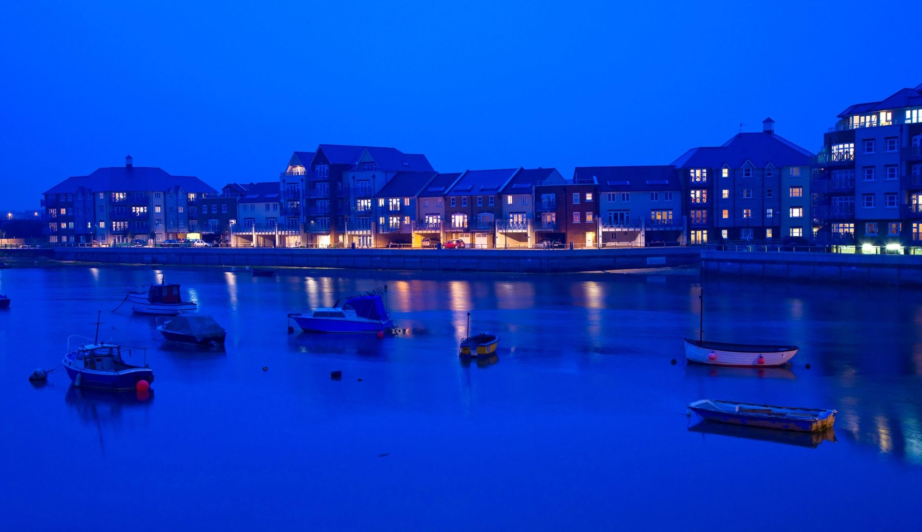 Blue Hour at Rope Tackle, Rope Tackle, Shoreham-by-Sea