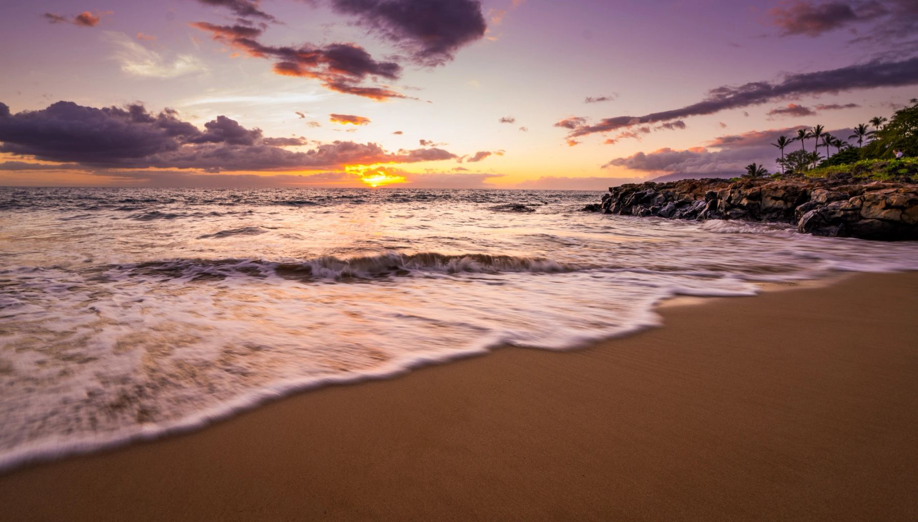 Evening Tide, Maui, Hawaii