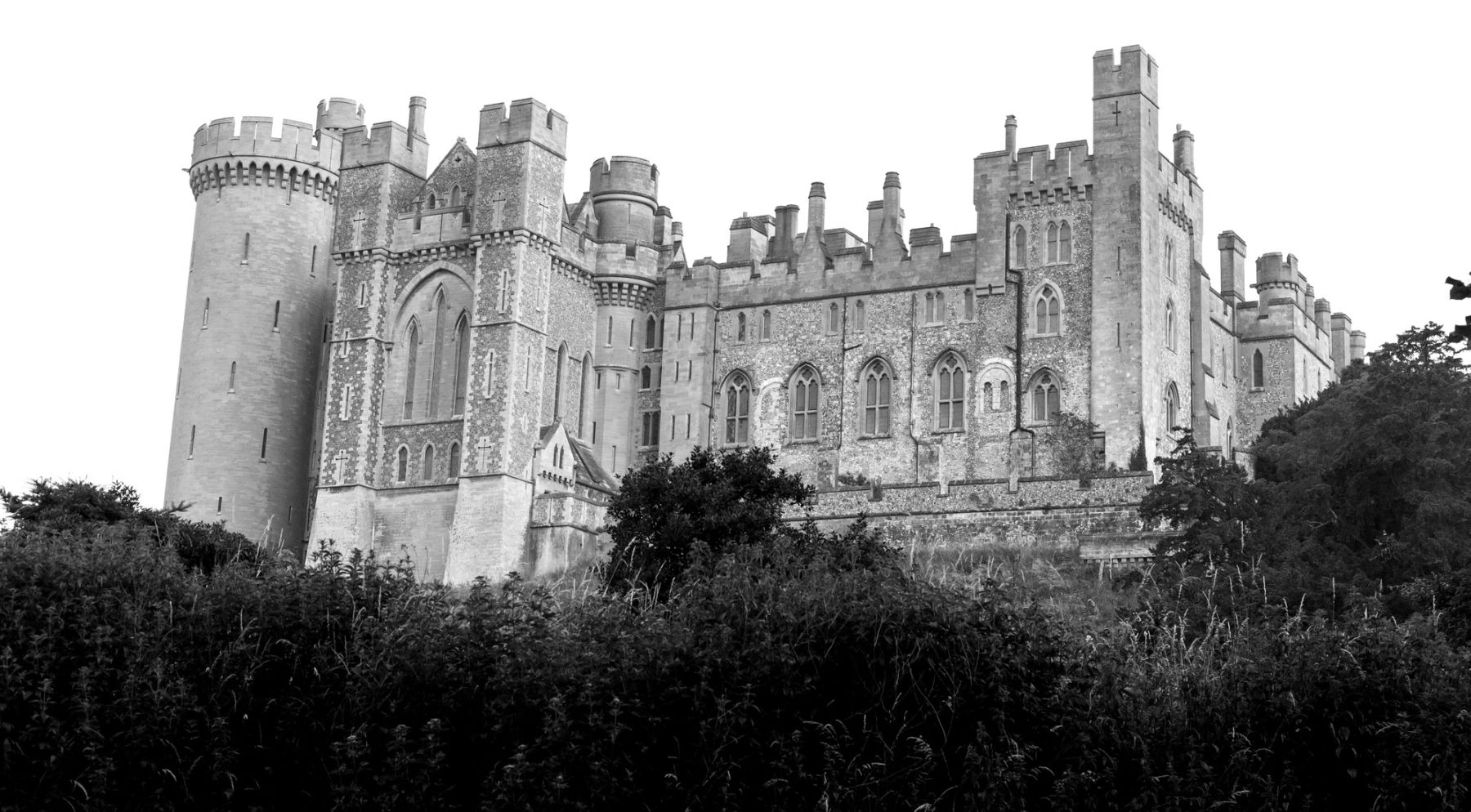 Arundel Castle in Mono, Arundel
