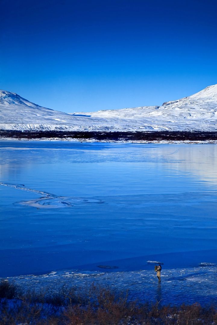 Blue Lake below the Hills