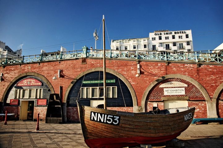 Fishing Boat on the Seafront
