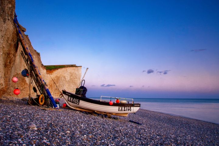 The Fishing Boat at Dusk