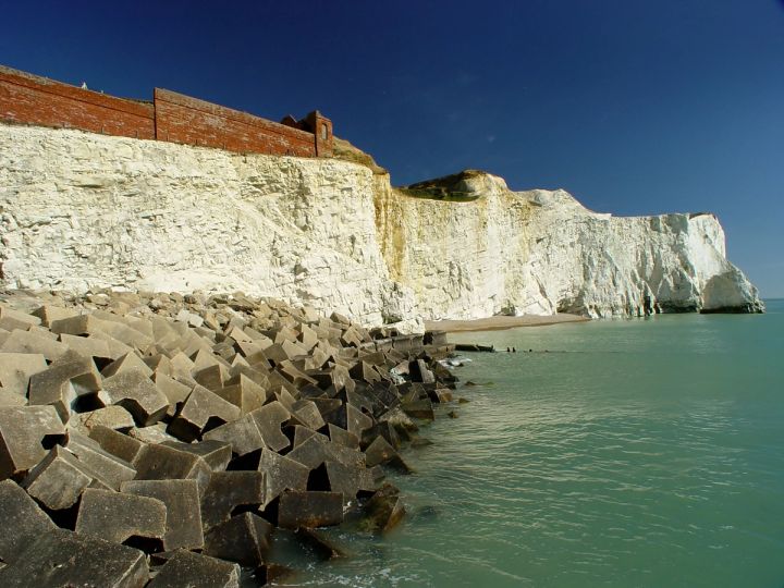 Sea Defences below the Cliffs