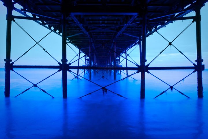 Beneath Worthing Pier