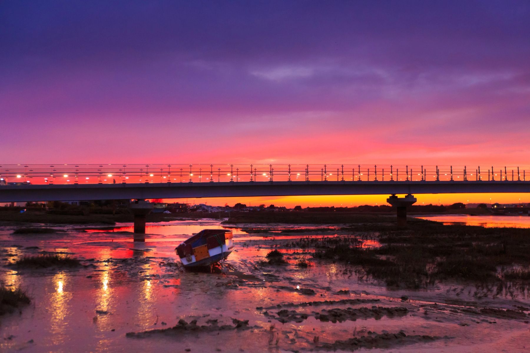 Low Tide under the Bridge, Shoreham-by-Sea