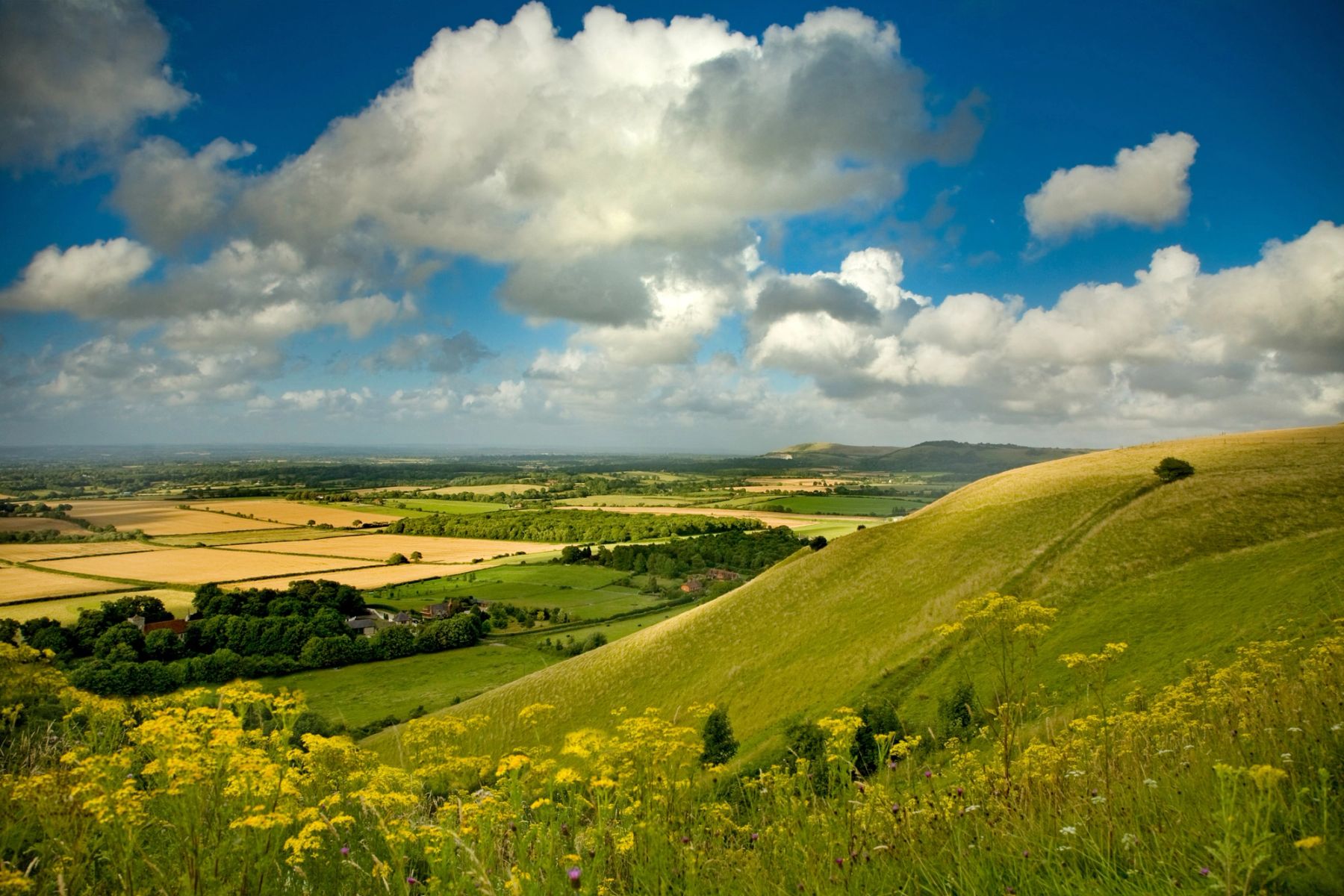 Cloudscape over the Downs, Fulking Hill