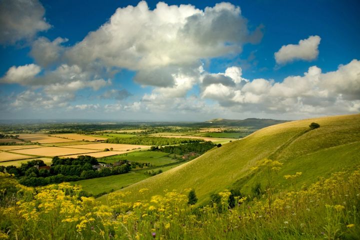 Cloudscape over the Downs