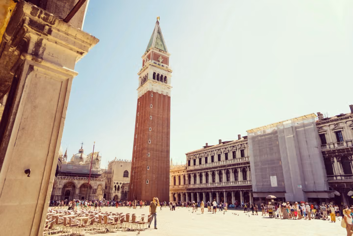 The Campanile over the Piazza