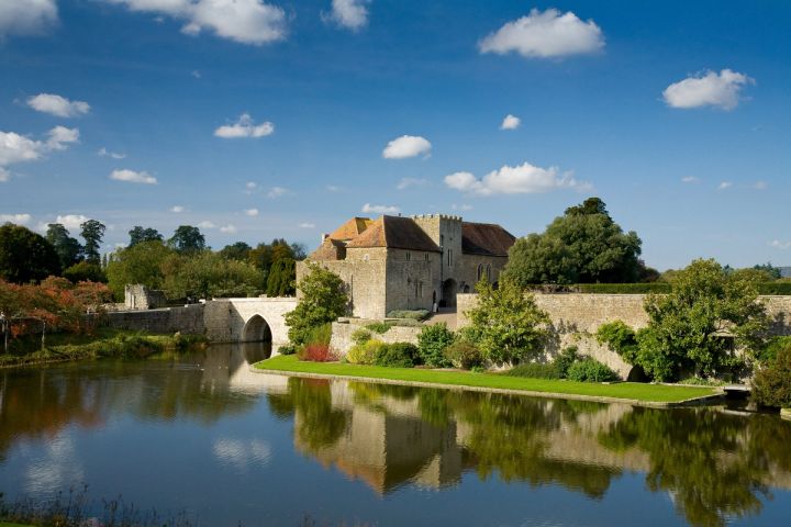The Gatehouse across the Moat