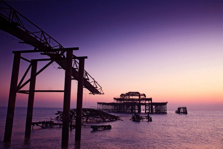 West Pier at Twilight