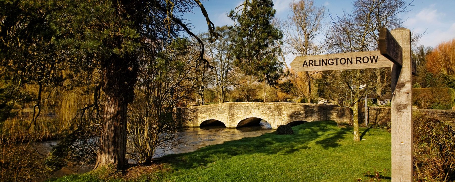 The Way to Arlington Row, Bibury, Gloucestershire
