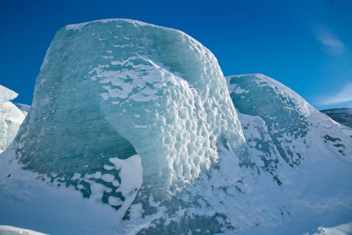 Glacier Ice Sculpture