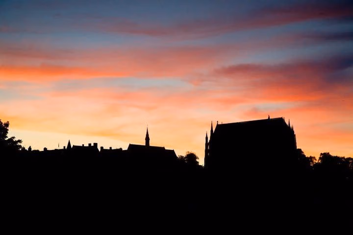 Lancing College Silhouette