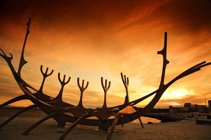Sun Voyager at Sunset