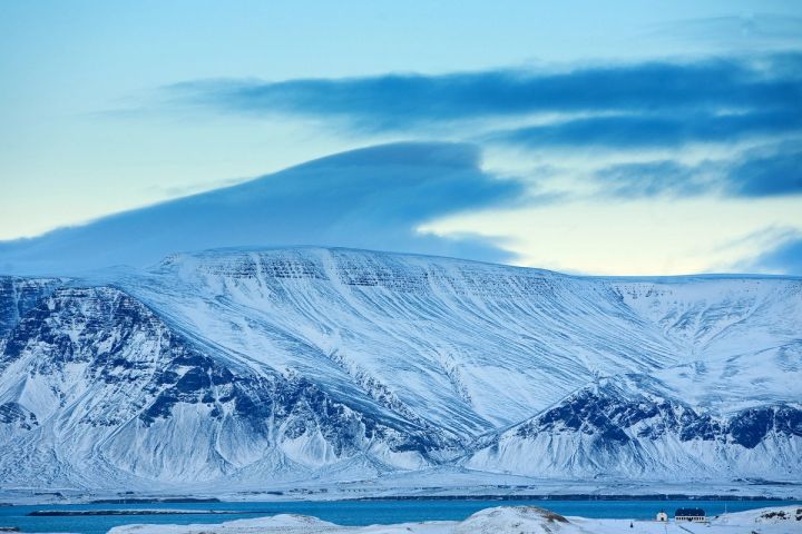 Mount Esja under Cloud