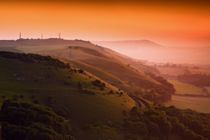Misty Devil's Dyke