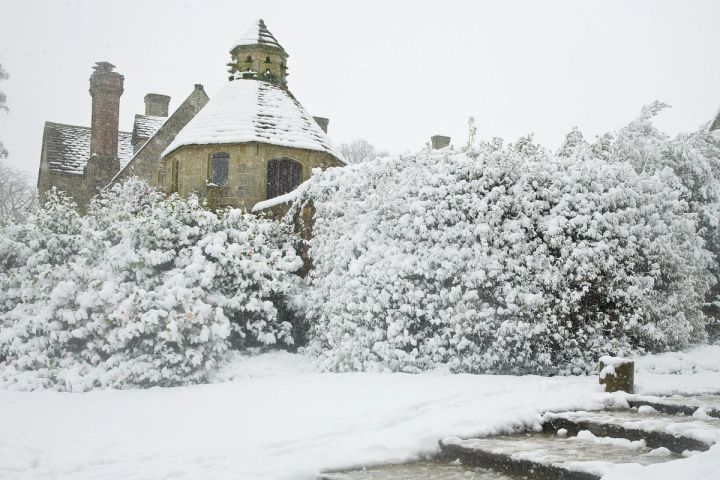 The Dovecote in Snow