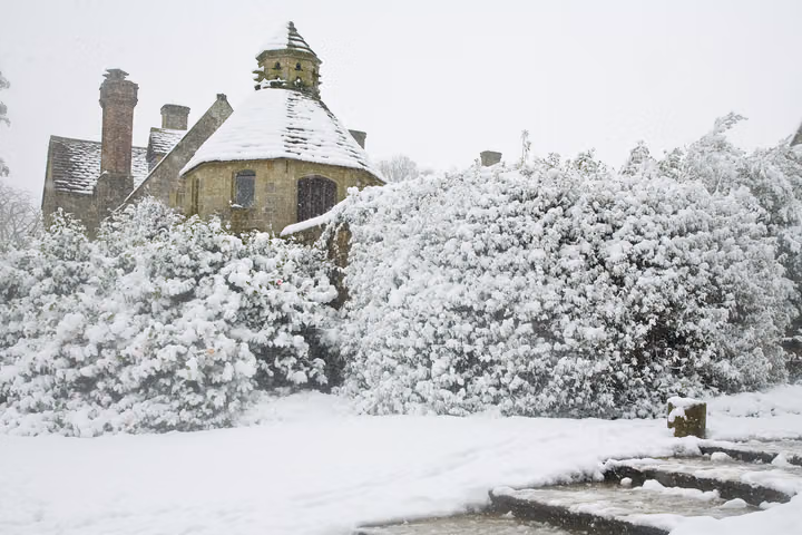 The Dovecote in Snow