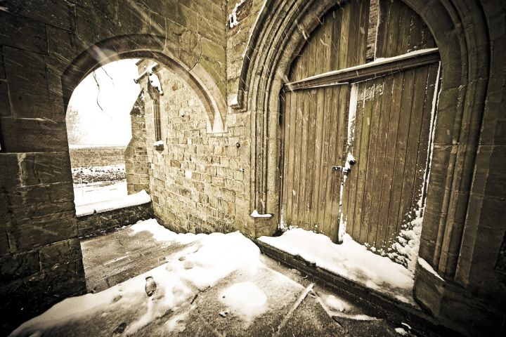 The Great Door in Winter