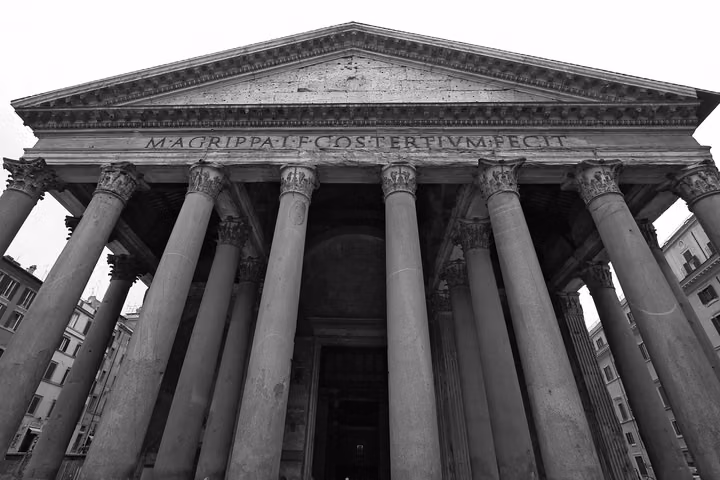 The Pantheon Portico