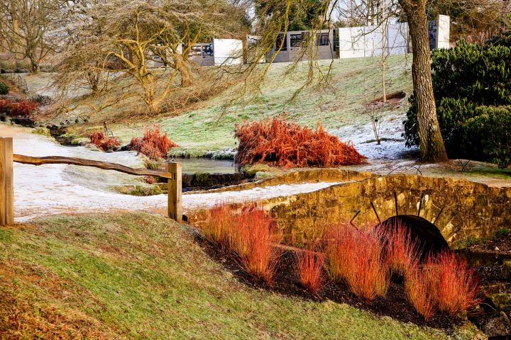 The Stone Bridge in Snow