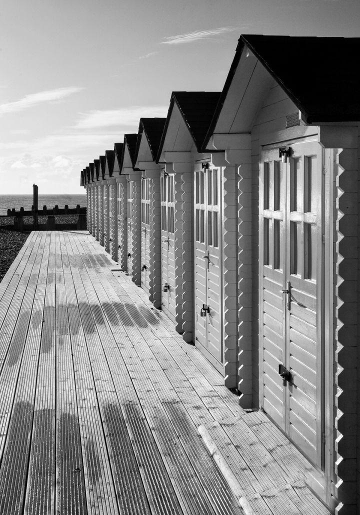 Beach Huts in Mono