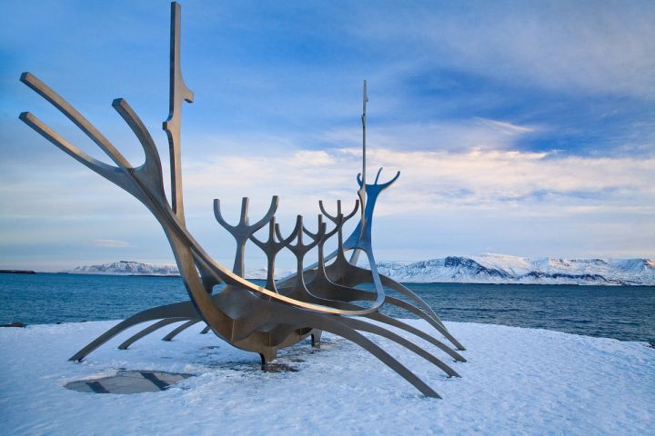 Sun Voyager in the Snow