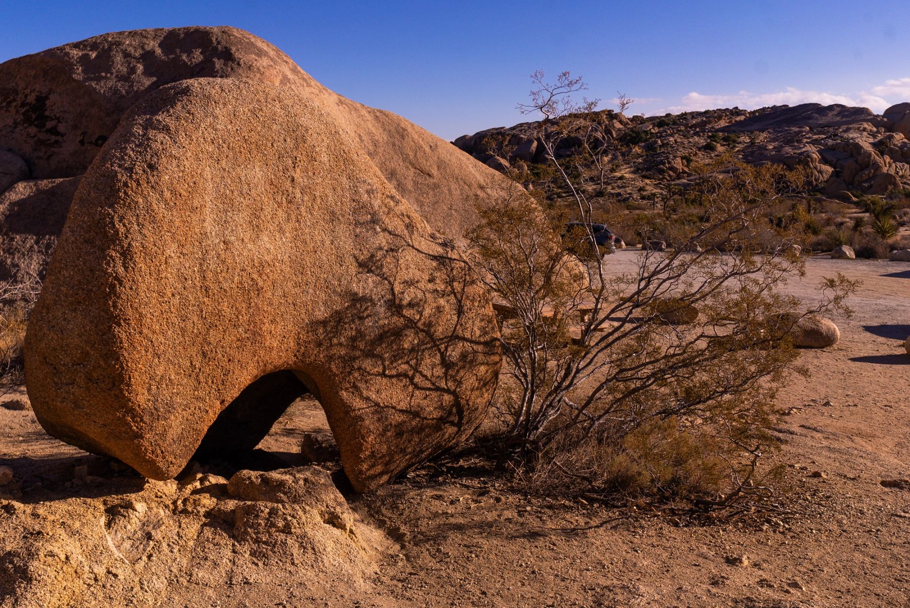 The Boulder Arch, Joshua Tree, California