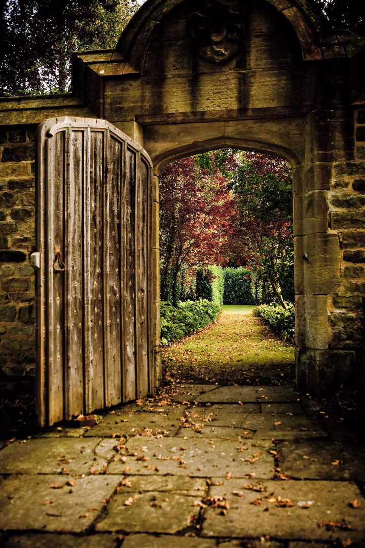 The Walled Garden Door