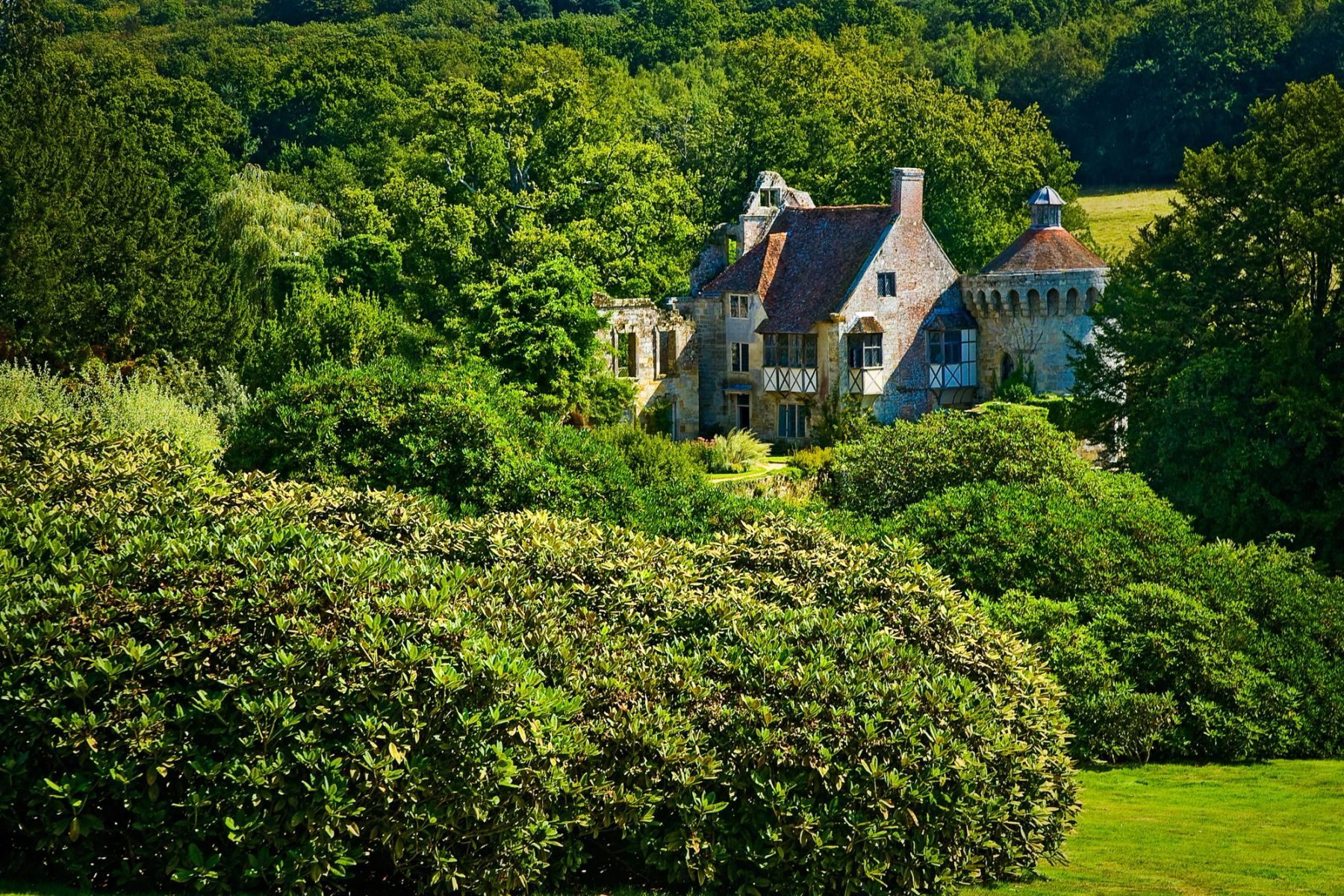 Scotney Castle from the Garden, Lamberhurst, Kent