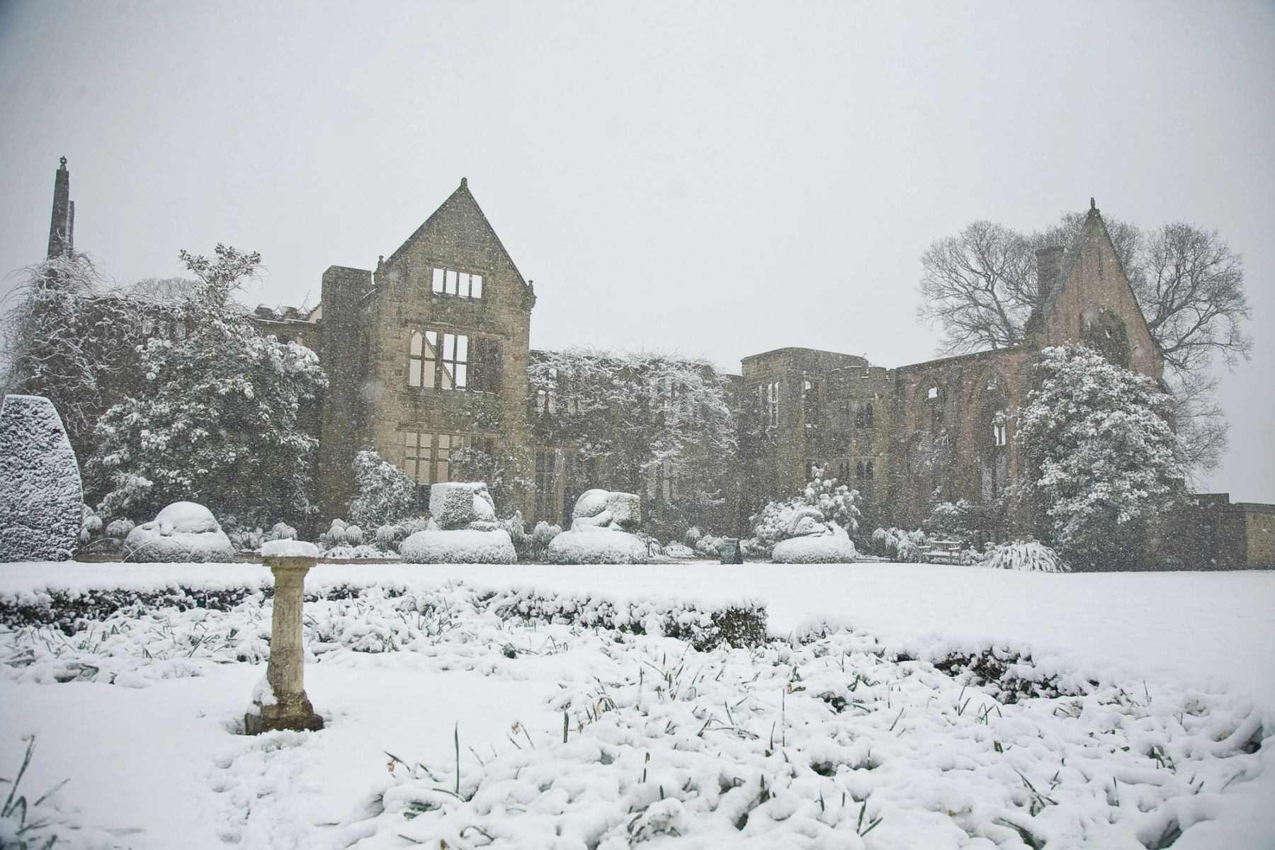 The Ruins in Winter, Handcross, West Sussex