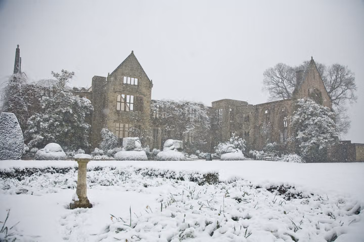 The Ruins in Winter